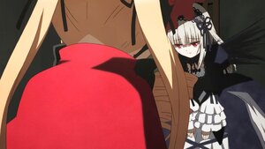 Rating: Safe Score: 0 Tags: 2girls black_dress black_ribbon black_wings blonde_hair dress frills hair_ribbon hairband image long_hair long_sleeves multiple_girls pair red_eyes ribbon shinku suigintou twintails wings User: admin