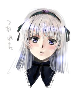 Rating: Safe Score: 0 Tags: 1girl auto_tagged bangs black_ribbon blue_eyes blush closed_mouth face hairband image long_hair looking_at_viewer portrait ribbon silver_hair simple_background solo suigintou white_background User: admin