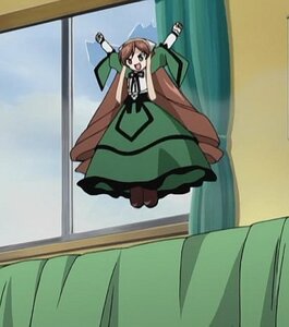 Rating: Safe Score: 0 Tags: 1girl bangs brown_hair dress gloves green_dress green_eyes heterochromia image long_sleeves open_mouth pantyhose short_hair smile solo suiseiseki User: admin