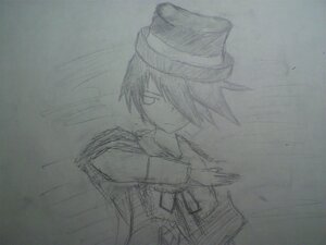 Rating: Safe Score: 0 Tags: 1girl hair_over_one_eye hat image monochrome short_hair sketch solo souseiseki User: admin
