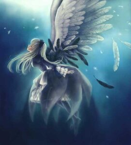 Rating: Safe Score: 0 Tags: 1girl angel angel_wings blonde_hair closed_eyes dress feathered_wings feathers floating_hair image long_hair long_sleeves profile puffy_sleeves rozen_maiden silver_hair solo suigintou toshi_hiroshi white_wings wings User: admin
