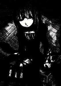 Rating: Safe Score: 0 Tags: 1girl bangs greyscale houraisan_kaguya image long_hair monochrome sky solo star_(sky) suigintou User: admin