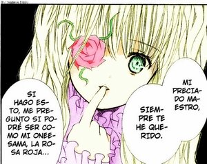 Rating: Safe Score: 0 Tags: 1girl auto_tagged blonde_hair english_text engrish_text finger_to_mouth flower green_eyes image index_finger_raised kirakishou looking_at_viewer pink_flower ranguage red_flower rose shushing solo speech_bubble User: admin
