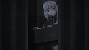 Rating: Safe Score: 0 Tags: 1girl bangs closed_mouth dress eyebrows_visible_through_hair frills hairband image red_eyes ribbon solo suigintou User: admin