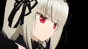 Rating: Safe Score: 0 Tags: 1girl bangs black_background black_ribbon blush closed_mouth dress expressionless eyebrows_visible_through_hair face hair_ribbon image looking_at_viewer portrait red_eyes ribbon silver_hair simple_background solo suigintou User: admin