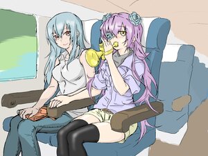 Rating: Safe Score: 0 Tags: 2girls artist_request blue_hair contemporary couch dress eyepatch flower hair_ornament horn_(instrument) image kirakishou long_hair long_sleeves mouth_hold multiple_girls pair photoshop_(medium) purple_hair red_eyes rose rozen_maiden sitting smile suigintou thighhighs vehicle_interior yellow_eyes User: admin