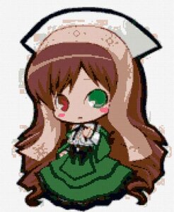 Rating: Safe Score: 0 Tags: 1girl animal_ears bangs brown_hair cat_ears chibi dress frills green_dress green_eyes heterochromia image imageboard_desourced long_hair long_sleeves looking_at_viewer lowres non-web_source pac-man_eyes red_eyes rozen_maiden simple_background solo suiseiseki suntail very_long_hair User: admin