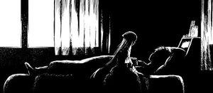 Rating: Safe Score: 0 Tags: 1girl greyscale image indoors long_hair monochrome sitting solo suiseiseki very_long_hair window User: admin