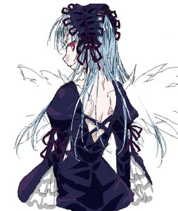 Rating: Safe Score: 0 Tags: 1girl black_dress dress frills gothic_lolita image lolita_fashion lolita_hairband long_hair long_sleeves profile puffy_sleeves ribbon simple_background solo suigintou white_background wings User: admin