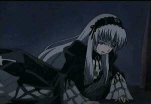 Rating: Safe Score: 0 Tags: 1girl bangs black_dress detached_collar dress frilled_sleeves frills hairband image long_hair long_sleeves solo suigintou very_long_hair User: admin