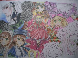 Rating: Safe Score: 0 Tags: 6+girls blonde_hair blue_eyes bonnet bow brown_hair dress flower frills green_eyes hat heterochromia hina_ichigo image kanaria long_hair looking_at_viewer multiple multiple_girls pink_bow red_eyes rose shinku short_hair silver_hair sisters smile souseiseki suigintou suiseiseki tagme traditional_media twintails wings User: admin