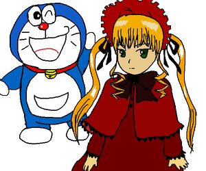 Rating: Safe Score: 0 Tags: 1girl bell blonde_hair capelet christmas dress green_eyes hat image long_hair long_sleeves looking_at_viewer red_dress santa_costume shinku simple_background solo white_background User: admin