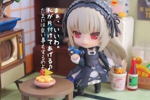 Rating: Safe Score: 0 Tags: 1girl 3d blurry blurry_background blurry_foreground cake chair chibi depth_of_field doll dress figure food hairband long_hair photo red_eyes solo suigintou User: admin