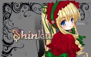 Rating: Safe Score: 0 Tags: 1girl blonde_hair blue_eyes blush bonnet bow bowtie dress green_bow image long_hair long_sleeves looking_at_viewer shinku solo User: admin