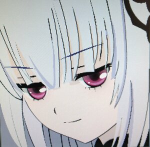 Rating: Safe Score: 0 Tags: 1girl bangs blush closed_mouth eyebrows_visible_through_hair face hair_between_eyes image looking_at_viewer portrait red_eyes simple_background smile solo suigintou virtual_youtuber white_hair User: admin