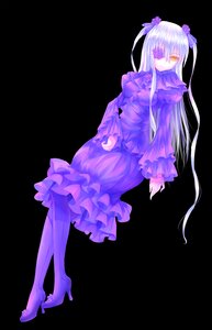 Rating: Safe Score: 0 Tags: 1girl auto_tagged barasuishou dress flower frills full_body hair_ornament high_heels image long_hair long_sleeves pantyhose solo standing transparent_background very_long_hair yellow_eyes User: admin