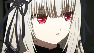 Rating: Safe Score: 0 Tags: 1girl bangs blush close-up eyebrows_visible_through_hair face image long_hair looking_at_viewer red_eyes ribbon simple_background solo suigintou tongue tongue_out User: admin