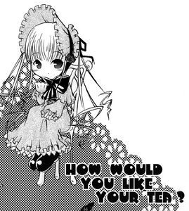 Rating: Safe Score: 0 Tags: 1girl blush bow dress frills full_body greyscale hairband image long_hair looking_at_viewer monochrome shinku solo standing suigintou very_long_hair User: admin