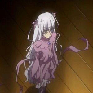 Rating: Safe Score: 0 Tags: 1girl barasuishou dress frills gem hair_ribbon image long_hair long_sleeves looking_at_viewer ribbon sitting solo standing two_side_up very_long_hair User: admin