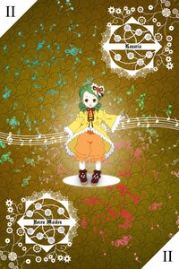 Rating: Safe Score: 0 Tags: 1girl beamed_eighth_notes beamed_sixteenth_notes dress eighth_note flower green_eyes green_hair hair_flower hair_ornament image instrument kanaria musical_note quarter_note short_hair solo staff_(music) treble_clef User: admin