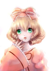 Rating: Safe Score: 0 Tags: 1girl blonde_hair bow commentary_request drill_hair fingernails frills green_eyes hair_ribbon hina_ichigo hinaichigo image jurithedreamer long_sleeves looking_at_viewer parted_lips photoshop_(medium) pink_bow puffy_sleeves ribbon rozen_maiden short_hair sleeves_past_wrists solo striped striped_background upper_body vertical_stripes wide_sleeves User: admin