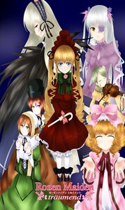 Rating: Safe Score: 0 Tags: 6+girls blonde_hair blue_eyes bow brown_hair closed_eyes dress drill_hair green_dress hat head_scarf heterochromia hina_ichigo image kanaria long_hair long_sleeves multiple multiple_girls pink_bow red_eyes shinku short_hair siblings silver_hair sisters souseiseki suigintou suiseiseki tagme very_long_hair wings yellow_eyes User: admin