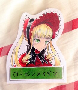 Rating: Safe Score: 0 Tags: 1girl bangs blonde_hair bonnet bow bowtie dress drill_hair green_eyes image long_hair looking_at_viewer photo rose shinku sidelocks solo traditional_media twintails User: admin