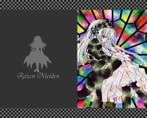 Rating: Safe Score: 0 Tags: 1girl black_dress black_wings boots checkered checkered_background checkered_floor dress flower frills hairband image juliet_sleeves lolita_hairband long_hair long_sleeves puffy_sleeves red_eyes ribbon rose silver_hair sitting solo suigintou very_long_hair wings User: admin