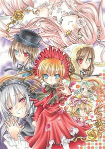 Rating: Safe Score: 0 Tags: 6+girls blonde_hair blue_eyes bow brown_hair dress eyepatch flower frills hairband hat heterochromia hina_ichigo image kanaria long_hair long_sleeves looking_at_viewer multiple multiple_girls pink_bow pink_hair red_eyes rose shinku short_hair siblings silver_hair sisters smile souseiseki suigintou suiseiseki tagme twins twintails very_long_hair yellow_eyes User: admin