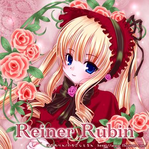 Rating: Safe Score: 0 Tags: 1girl auto_tagged blonde_hair blue_eyes blush bow drill_hair flower image long_hair pink_background pink_flower pink_rose purple_rose red_capelet red_flower red_rose rose shinku solo thorns User: admin