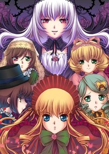 Rating: Safe Score: 0 Tags: 6+girls blonde_hair bonnet bow brown_hair dress drill_hair flower frills green_eyes green_hair hairband hat heterochromia hina_ichigo image kanaria long_hair long_sleeves looking_at_viewer multiple multiple_girls pink_bow red_eyes rose shinku short_hair siblings silver_hair sisters smile souseiseki suigintou suiseiseki tagme twins twintails very_long_hair User: admin