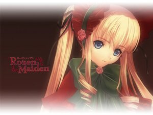 Rating: Safe Score: 0 Tags: 1girl blonde_hair blue_eyes bonnet book bow bowtie dress drill_hair expressionless flower green_bow image long_hair long_sleeves looking_at_viewer pink_flower pink_rose rose shinku sidelocks simple_background solo twintails upper_body User: admin