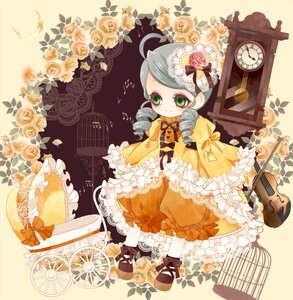 Rating: Safe Score: 0 Tags: 1girl ahoge cage clock dress drill_hair flower frills green_eyes hat image kanaria long_hair musical_note pantyhose pink_rose rose smile solo twin_drills white_flower white_rose yellow_flower yellow_rose User: admin