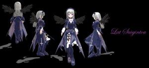 Rating: Safe Score: 0 Tags: 1girl angel_wings armor black_feathers black_wings boots character_sheet dress feathered_wings feathers holding image long_hair looking_at_viewer multiple_views multiple_wings solo suigintou sword turnaround weapon wings User: admin