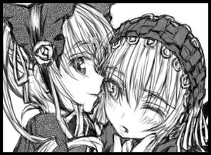 Rating: Safe Score: 0 Tags: 2girls auto_tagged black_border border circle_cut greyscale hair_ornament image letterboxed long_hair looking_at_viewer monochrome multiple_girls pair shinku sisters suigintou yuri User: admin