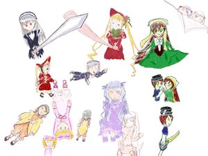 Rating: Safe Score: 0 Tags: 6+girls blonde_hair blue_eyes bow dress frills green_eyes hat heterochromia hina_ichigo image japanese_clothes kanaria long_hair multiple multiple_girls pink_bow red_eyes shinku silver_hair smile suigintou suiseiseki tagme weapon yellow_eyes User: admin