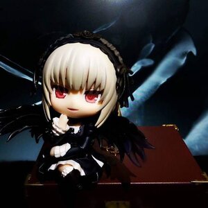 Rating: Safe Score: 0 Tags: 1girl bangs blonde_hair doll dress frilled_sleeves frills hairband lolita_hairband long_hair long_sleeves looking_at_viewer red_eyes solo suigintou wings User: admin