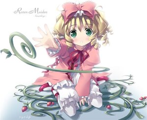 Rating: Safe Score: 0 Tags: 1girl :o blonde_hair bloomers blush bow character_name copyright_name dress drill_hair flower food frills fruit full_body grass green_eyes hair_bow hina_ichigo hinaichigo image kantoku kneeling long_sleeves looking_at_viewer no_nose object_namesake outstretched_hand pantyhose photoshop_(medium) pink_bow pink_dress pink_shirt plant red_bow red_footwear rozen_maiden shirt shoes short_hair solo strawberry underwear vines watermark web_address white_background white_bloomers white_legwear User: admin