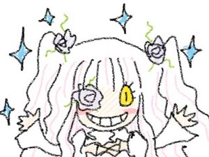 Rating: Safe Score: 0 Tags: 1girl bug butterfly dress eyepatch flower grin hair_flower hair_ornament image insect kirakishou long_hair pink_hair rose smile solo sparkle white_flower white_rose yellow_eyes User: admin