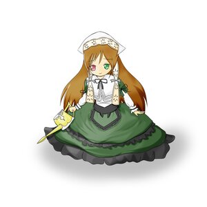 Rating: Safe Score: 0 Tags: 1girl auto_tagged brown_hair dress frills full_body green_dress green_eyes head_scarf heterochromia image long_hair long_sleeves looking_at_viewer red_eyes smile solo suiseiseki very_long_hair watering_can white_background User: admin