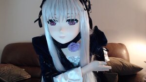 Rating: Safe Score: 0 Tags: 1girl chair flower frills hairband long_hair long_sleeves looking_at_viewer rose silver_hair solo suigintou upper_body User: admin