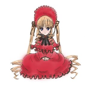 Rating: Safe Score: 0 Tags: 1girl auto_tagged blonde_hair blue_eyes bow bowtie dress drill_hair full_body image long_hair long_sleeves looking_at_viewer red_dress shinku simple_background sitting solo twintails very_long_hair white_background User: admin