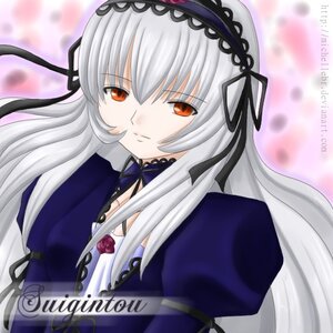 Rating: Safe Score: 0 Tags: 1girl auto_tagged dress flower hairband image juliet_sleeves long_hair long_sleeves looking_at_viewer puffy_sleeves red_eyes ribbon rose silver_hair solo suigintou upper_body User: admin