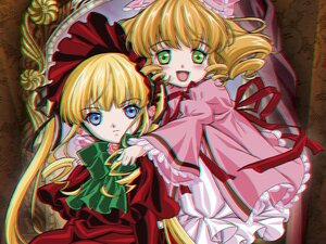 Rating: Safe Score: 0 Tags: 2girls blonde_hair blue_eyes bow dress drill_hair frills hat hina_ichigo hinaichigo image long_hair long_sleeves looking_at_viewer multiple_girls open_mouth pair pink_bow red_dress shinku twintails User: admin