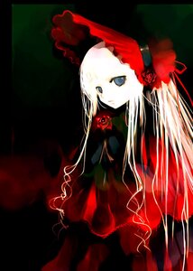 Rating: Safe Score: 0 Tags: 1girl bangs blonde_hair blue_eyes bonnet capelet closed_mouth dress expressionless flower frown gothic image kei_(keigarou) long_hair long_sleeves looking_at_viewer pale_skin photoshop_(medium) red_dress red_flower red_rose red_theme rose rozen_maiden shinku solo upper_body very_long_hair white_hair User: admin
