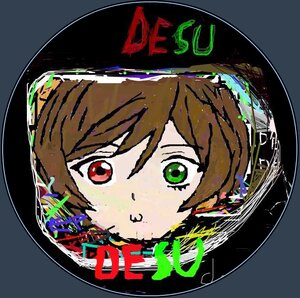 Rating: Safe Score: 0 Tags: 1girl bangs blush brown_hair closed_mouth english_text eyebrows_visible_through_hair green_eyes hat image looking_at_viewer portrait red_eyes short_hair solo suiseiseki User: admin