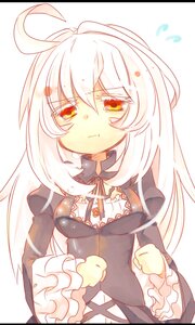Rating: Safe Score: 0 Tags: 1girl :t ahoge auto_tagged black_dress closed_mouth dress eyebrows_visible_through_hair hair_between_eyes image long_hair long_sleeves orange_eyes pout solo striped suigintou vertical_stripes white_background white_hair User: admin