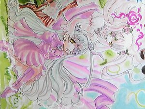 Rating: Safe Score: 0 Tags: 2girls barasuishou bow dress flower hair_ornament image kirakishou long_hair multiple_girls pair pink_flower pink_rose rose traditional_media very_long_hair watercolor_(medium) yellow_eyes User: admin