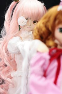 Rating: Safe Score: 0 Tags: 2girls bangs bare_shoulders blonde_hair blurry blurry_foreground depth_of_field doll dress flower long_hair multiple_dolls multiple_girls pink_hair rose smile solo tagme white_flower white_rose User: admin