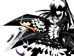 Rating: Safe Score: 0 Tags: 1girl dress feathers frills image long_hair solo suigintou twintails weapon wings User: admin